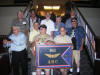 (107) Group PIcture:  Front: Don Smith, Hartson Gleason, Craig Chandler, Larry Kenney, Steve Hallmark.  Back: Pil Crouse, Bob Waldner, John Hastings, Bill Lucus, Pete Christy.